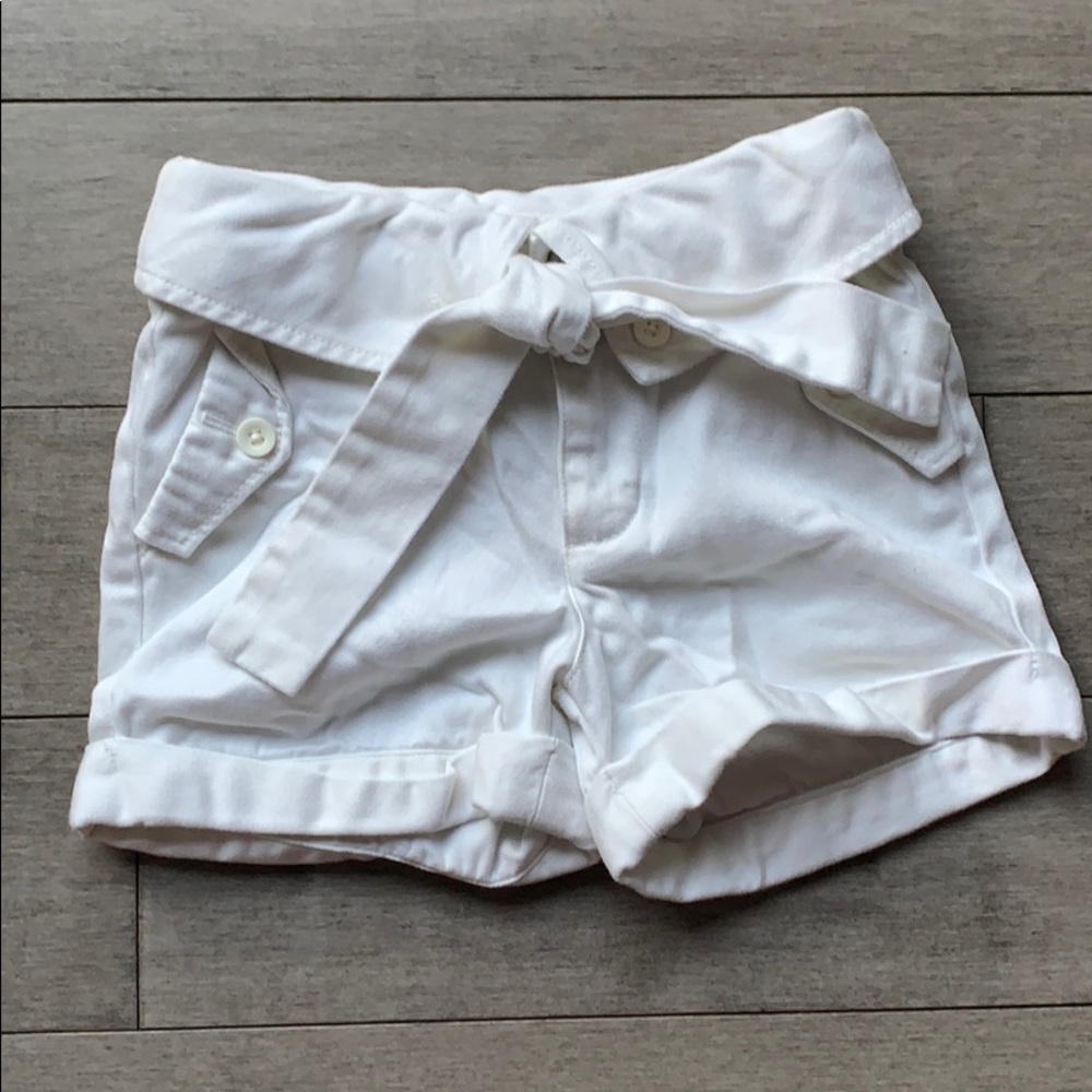 Gymboree white shorts